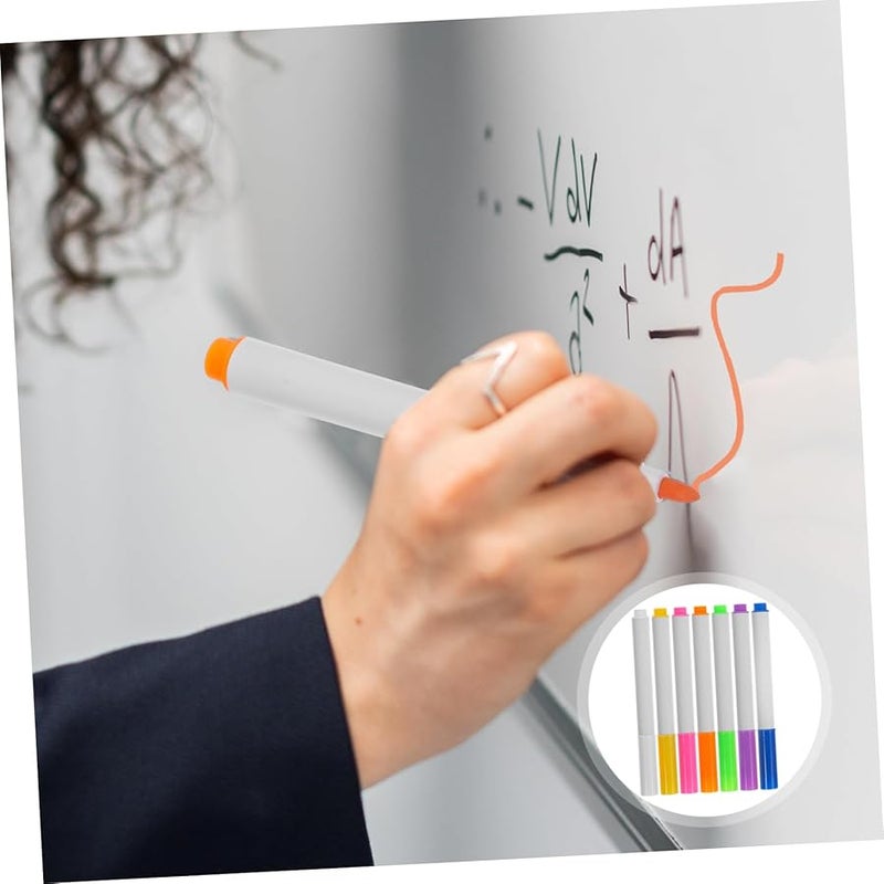 Jojofuny 5 Pack Fine Tip Dry Erase Markers For Whiteboard Office School Art Includes Storage Bag - Image 5